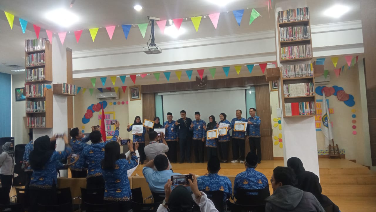 Apresiasi Pemenang Lomba Perpustakaan Sekolah Tingkat SD/MI Dan SMP/MTS